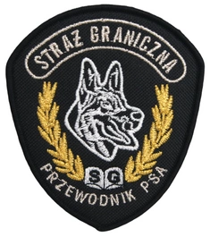 Emblemat Straży Granicznej - Przewodnik Psa
