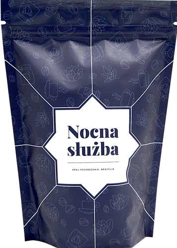 Kawa mielona lub ziarnista dedykowana funkcjonariuszom Policji.