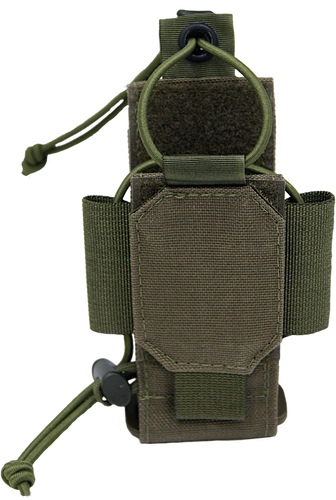 Ładownica na radio, odchylana Motorio - oliwkowa