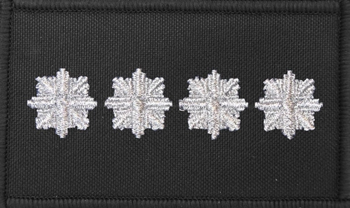 Dystynkcja czarna Policji - nadkomisarz