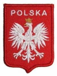 Oznaka przynależności państwowej z napisem