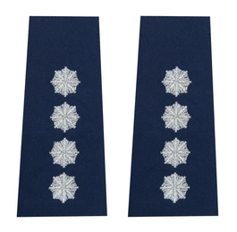 Pagony (pochewki) do munduru wyjściowego Policji - nadkomisarz