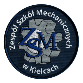 Emblemat szkolny "ZSM Kielce"
