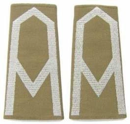 Pagony (pochewki) wyjściowe Straży Granicznej - sierżant