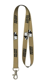 Smycz khaki - Wojsko Polskie