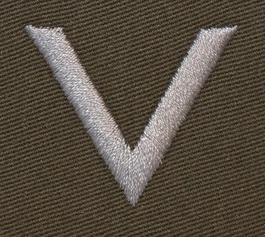 Stopień do furażerki galowej Wojsk Lądowych - sierżant