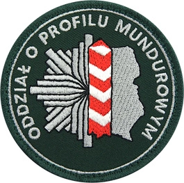 Emblemat OPM - ciemnozielony