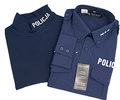 ZESTAW: Koszula damska z długim rękawem i półgolf Policji