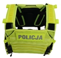 Kamizelka Plate Carrier, Warmen - Cordura Hi-Viz + żółty odblask