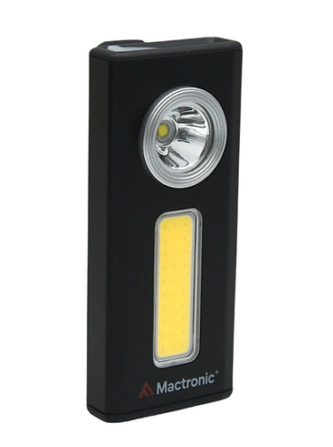 Latarka ręczna Flagger z białym światłem LED + COB, 500 lm