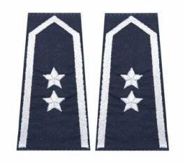 Pagony (pochewki) do swetra Służby Więziennej - starszy chorąży