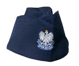 Furażerka Policji do munduru ćwiczebnego