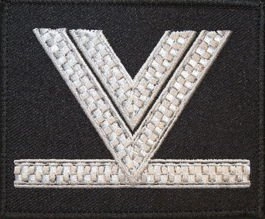 Dystynkcja na kurtkę wyjściową Sił Powietrznych - starszy sierżant sztabowy