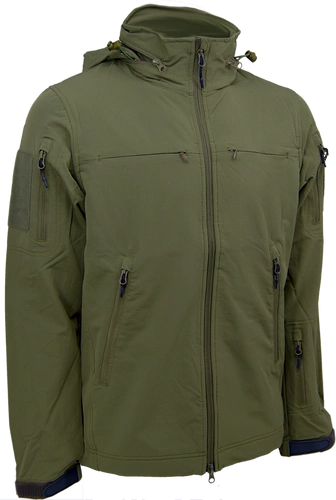 Kurtka wodoodporna FM24162 - zielona