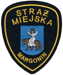 Emblemat naramienny - Straż Miejska MARGONIN