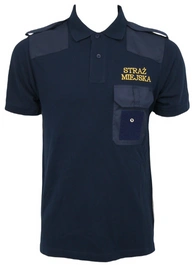 Koszulka polo Straż Miejska - granatowa (haft)