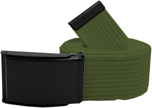 Pasek bawełniany - khaki