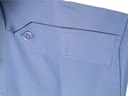 Koszula stalowa Wojska Polskiego - krótki rękaw, męska, SLIM