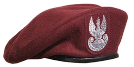 Beret Wojska Polskiego - bordowy