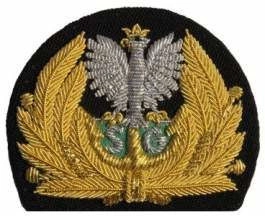 Orzełek Straży Granicznej Marynarki Wojennej - haftowany bajorkiem