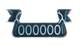 Numer służbowy do odznaki policyjnej