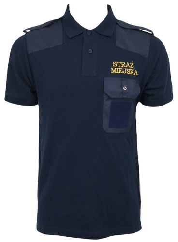 Koszulka polo Straż Miejska - granatowa (haft)