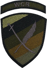 Emblemat WCR - polowy