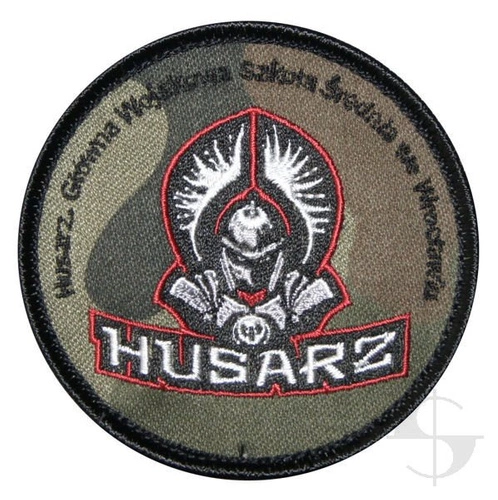 Emblemat szkolny "HUSARZ Wrocław" - okrągły