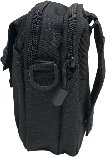 Saszetka na telefon, zasobnik na pas plus zawieszka - czarny