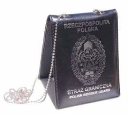 Etui na legitymację Straży Granicznej "Polish Border Guard"