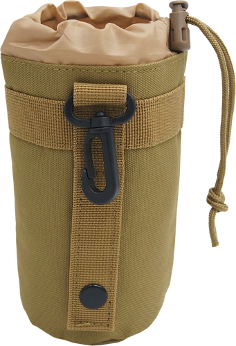 Taktyczny pojemnik na butelkę z wodą - coyote