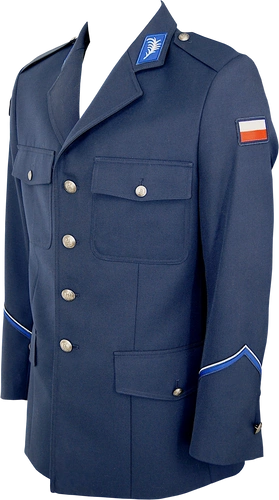 Kurtka gabardynowa wyjściowa Policji - korpus aspirantów