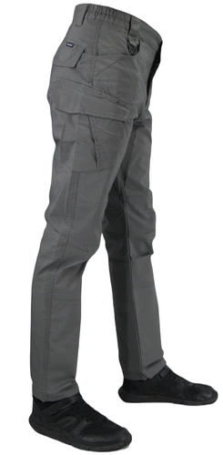 Wodoodporne spodnie taktyczne Thunder rip-stop - szare