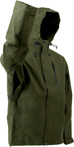 Kurtka wodoodporna FM24397 z membraną - zielona