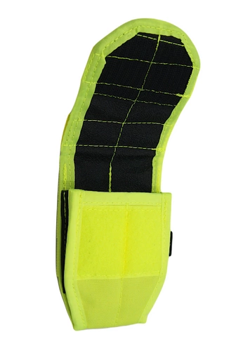 Niskoprofilowa kabura na kajdanki, Hi-Viz + żółty odblask