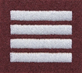 Stopień Wojska Polskiego do beretu bordowego - plutonowy