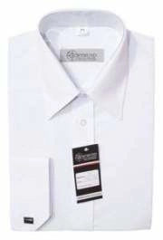 Koszula biała, gładka - długi rękaw, damska