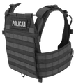 Kamizelka Plate Carrier, Warmen - czarna - rozmiar płyt L, XL