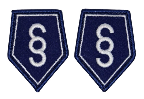 Patki Policji (korpusówki) - służba kryminalna