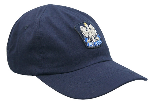 Czapka służbowa Policji - ripstop - bez napisów