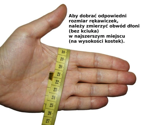 Rękawiczki ze skóry jagnięcej - zimowe