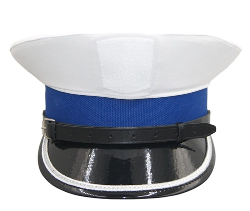 Pokrowiec na czapkę garnizonową Policji - z rzepem na orzełka