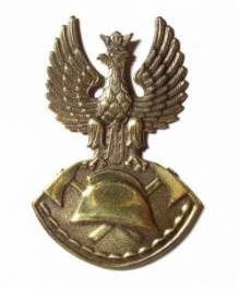 Orzełek do czapki garnizonowej Państwowej Straży Pożarnej