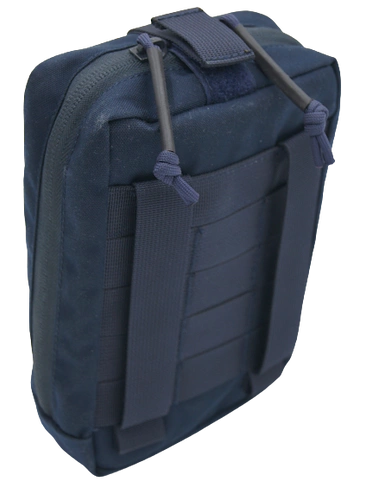 Panel administracyjny pionowy, molle - granatowy