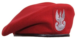 Beret Wojska Polskiego - szkarłatny