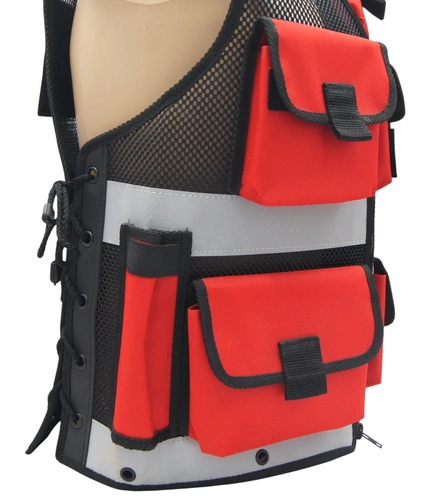 KAMIZELKA MEDYCZNA CZERWONA