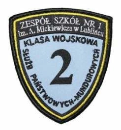Emblemat szkolny LUBLINIEC 2