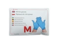 Rękawiczki nitrylowe, rozmiar M - 2 sztuki