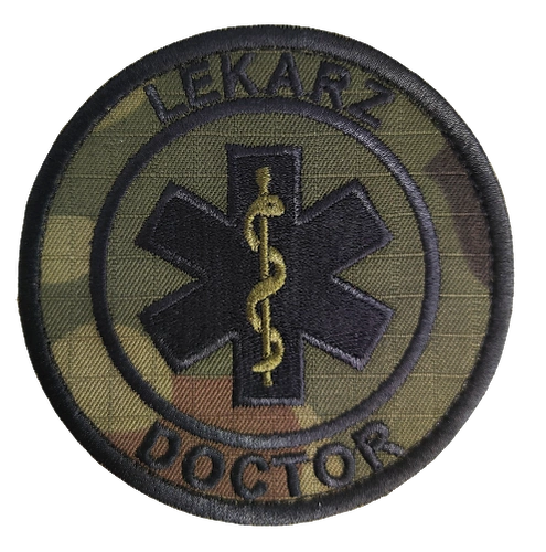 Emblemat Lekarz Doctor - polowy