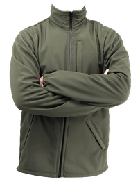 Softshell - khaki / oliwka